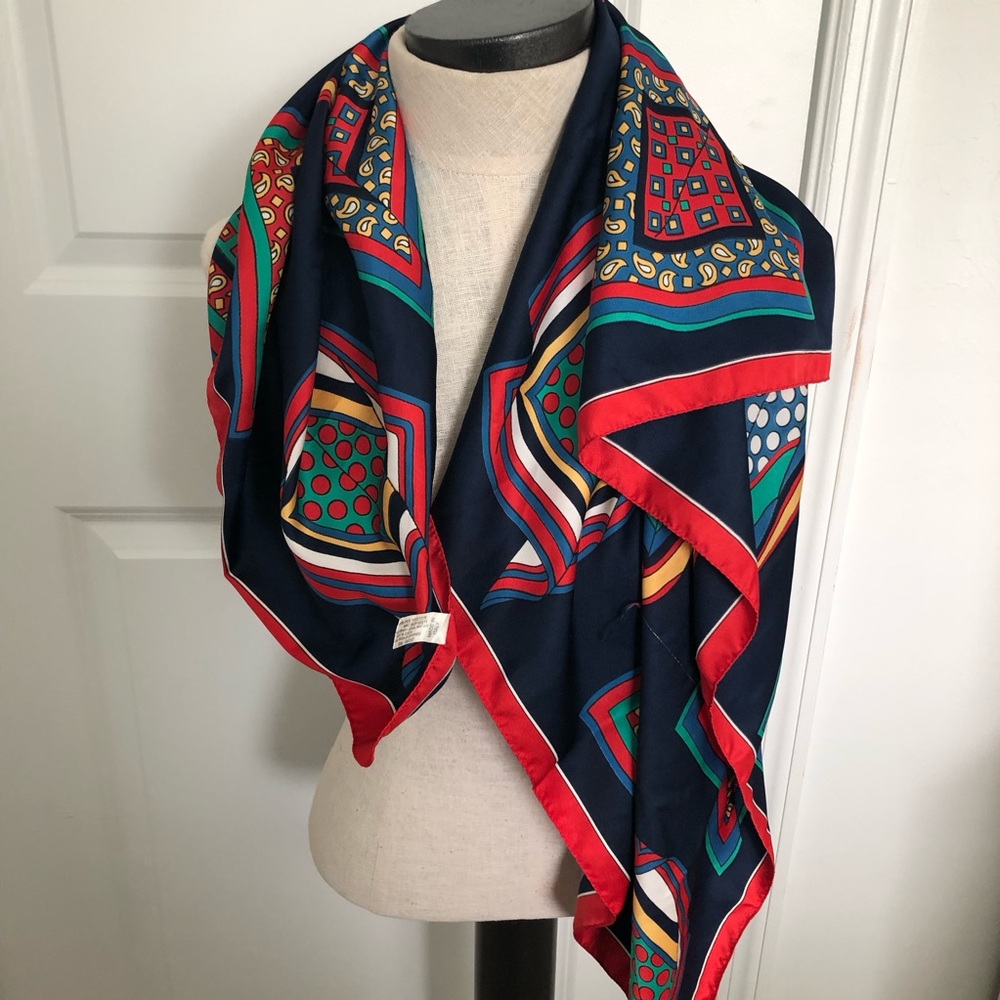Symphony Vibrant Jewel Toned Scarf